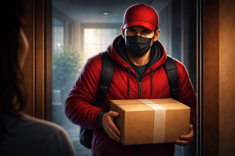 Курьер просит код из СМС, а вы рискуете деньгами. Как не попасться на новую схему в 2026 году. Как не попасться на самую главную мошенническую схему 2026 года. Фото.