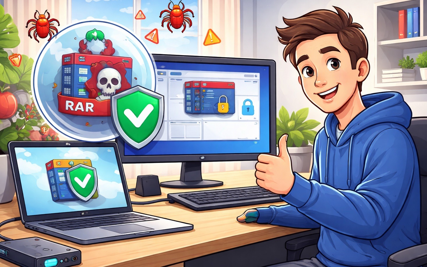 Как я спас свой комп на Windows от взлома через WinRAR Как я спас свой комп на Windows от взлома через WinRAR