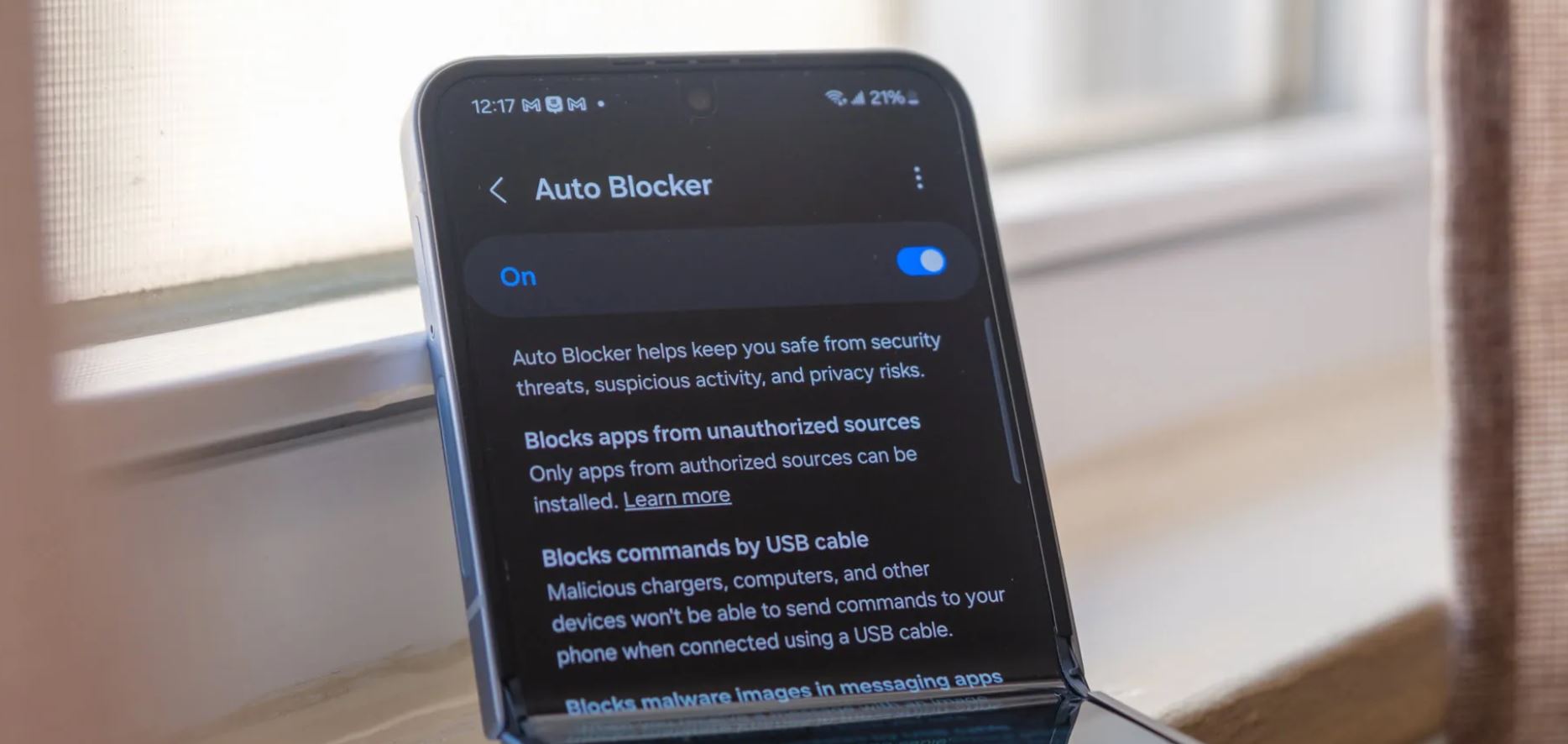 Новые функции One UI 8.5. Еще одно приятное нововведение для безопасности личных данных. Фото: androidpolice. Фото.