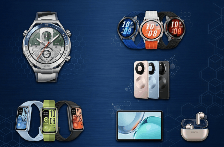 Смартфоны, часы, трекеры и компактный планшет. Все новинки большой презентации HUAWEI. HUAWEI показала целую россыпь новинок, многие из которых давно ждали. Фото.