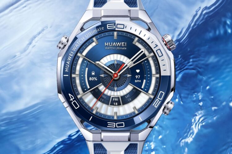 Дорогие смарт-часы HUAWEI Watch Ultimate. Часы для тех, кому нужен люкс. Изображение: HUAWEI. Фото.