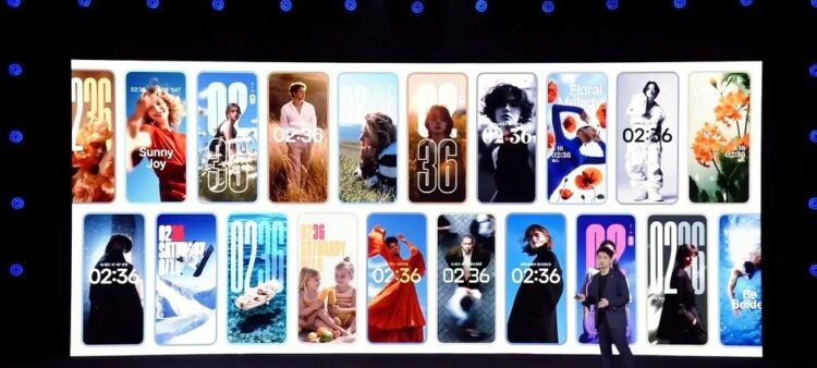 Настройки экрана блокировки Xiaomi. Вот такой красочный экран блокировки на HyperOS 3. Изображение: Xiaomi. Фото.