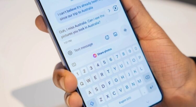 Что такое Now Nudge на Samsung. Now Nudge дает подсказки, пока вы набираете текст. Изображение: 9to5google.com. Что такое Now Nudge на Samsung. Now Nudge дает подсказки, пока вы набираете текст. Изображение: 9to5google.com. Фото.