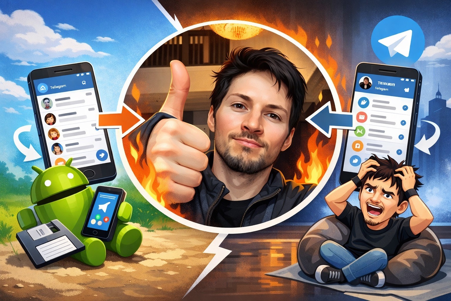 Как вернуть старый Telegram на Android после обновления дизайна