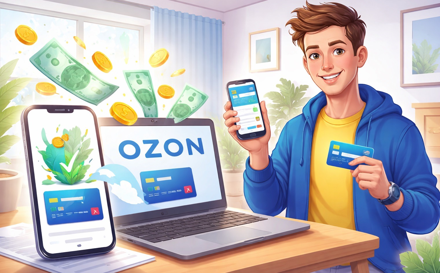 Как я вывел деньги с Ozon на карту своего банка. Пошаговая инструкция