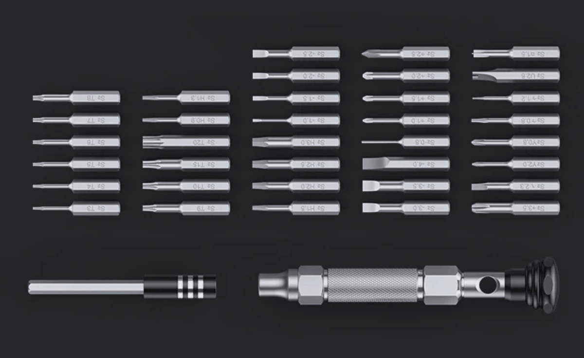 Набор отверток UGREEN на 38 предметов. Изображение: AliExpress. Фото.