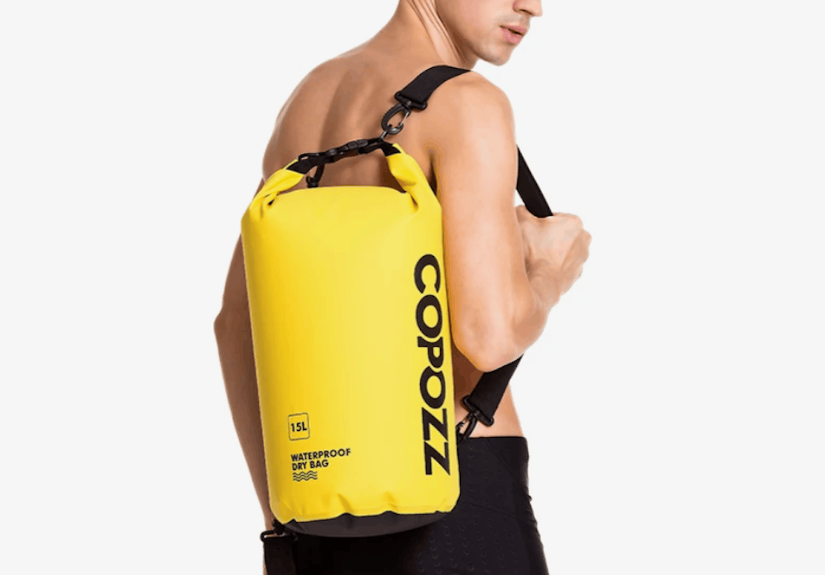 Водонепроницаемая сумка на 15 литров. Изображение: AliExpress. Водонепроницаемая сумка на 15 литров. Изображение: AliExpress. Фото.