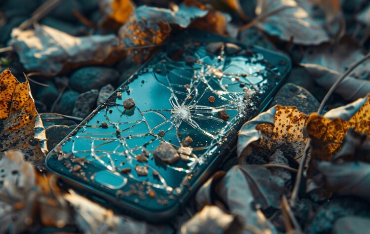 Выдержит ли смартфон падение. Берегите стекло смартфона. Изображение: nanoschool.in. Фото.