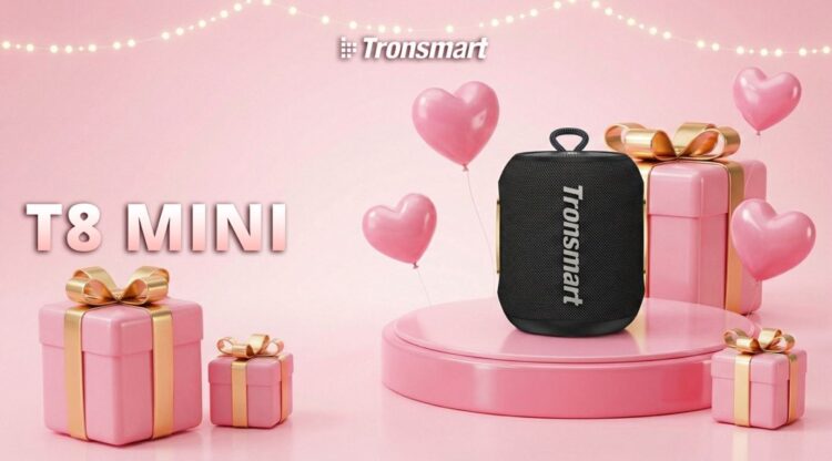 Недорогая компактная Bluetooth-колонка. Компактная колонка Tronsmart T8 mini — идеальный спутник в поездках. Фото.