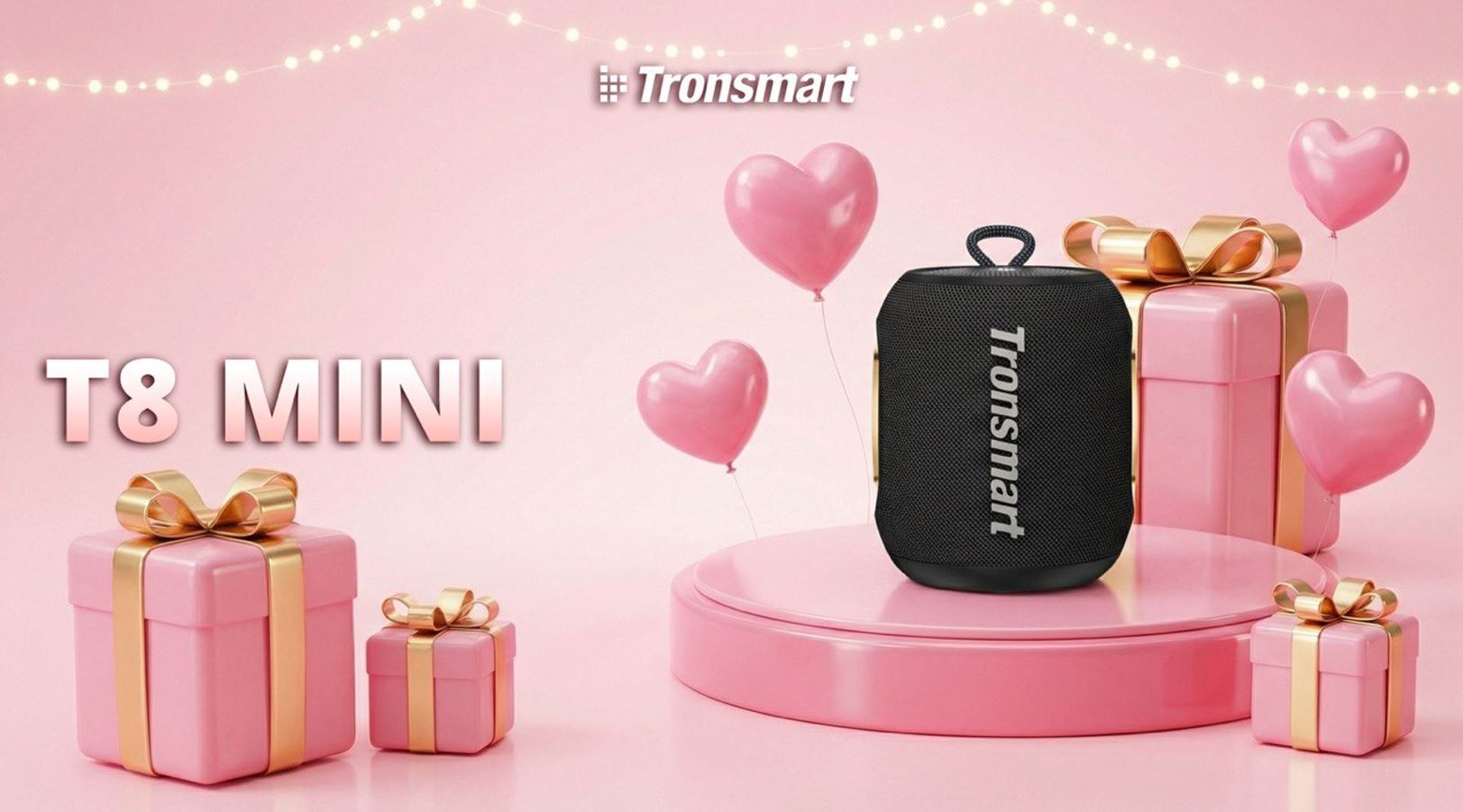 Недорогая компактная Bluetooth-колонка. Компактная колонка Tronsmart T8 mini — идеальный спутник в поездках. Фото.