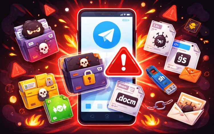 Какие файлы нельзя скачивать в Telegram на Android. Какие файлы нельзя скачивать в Telegram на Android. Фото.