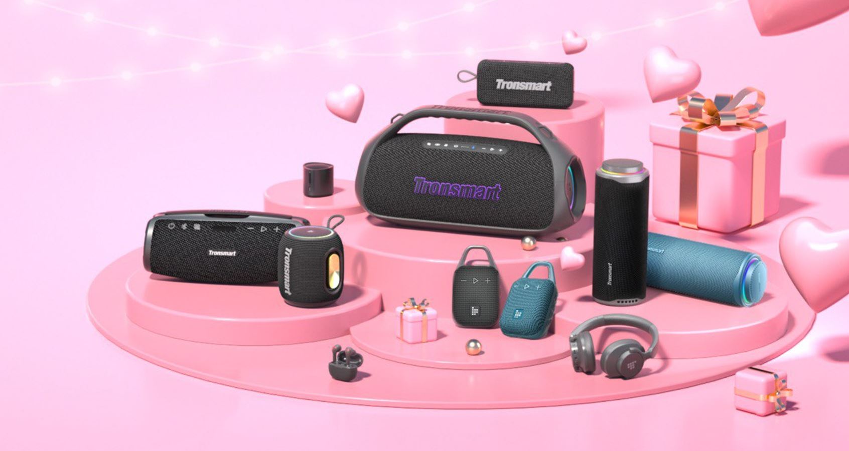 14 февраля с Tronsmart: выбираем Bluetooth-колонку для идеального свидания