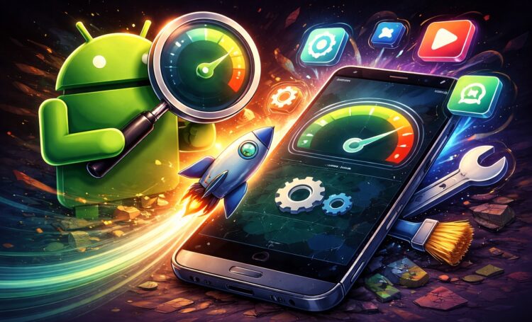 Телефон быстро разряжается после обновления. Завершения оптимизации еще нужно дождаться. Фото.