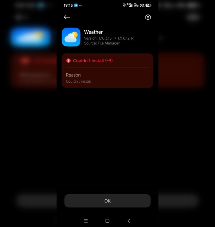 HyperOS 4 изменит смартфоны Xiaomi навсегда: почему это обновление может стать самым важным за все время. Новое приложение «Погода» уже не получится установить на старые версии ОС. Изображение: xiaomitime.com. Фото.