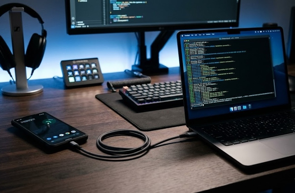 Установка приложений на Android возможно не только из Google Play, но и через компьютер. Фото.