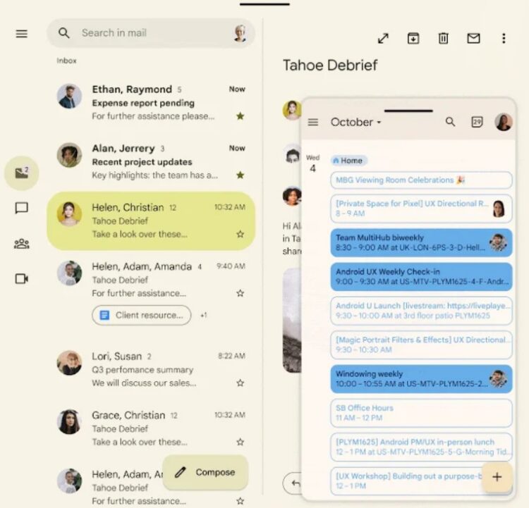 Так будут выглядеть новые всплывающие окна Android 17. Фото.