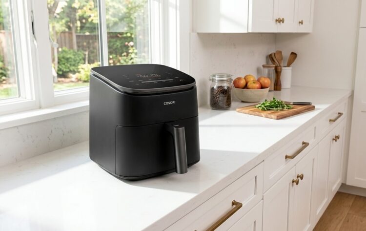 Эту аэрофритюрницу Cosori не стыдно поставить себе на кухню. Вот почему. Фото.