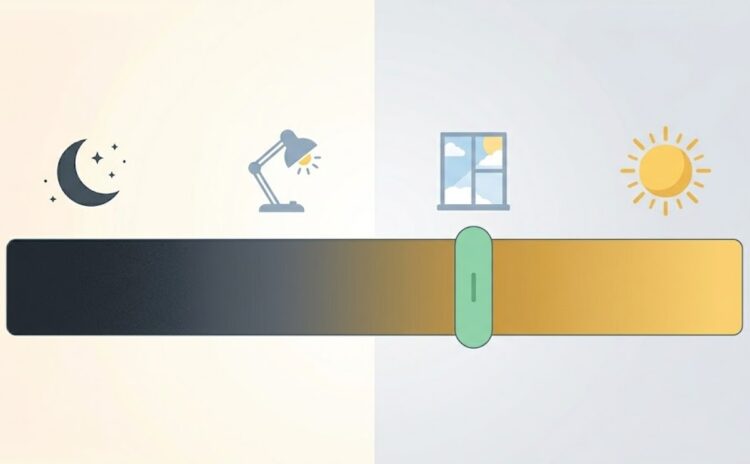 Какой порог яркости выбрать для тёмного режима. Шкала яркости в люксах — от тёмной комнаты до солнечного дня. Какой порог яркости выбрать для тёмного режима. Шкала яркости в люксах — от тёмной комнаты до солнечного дня. Фото.