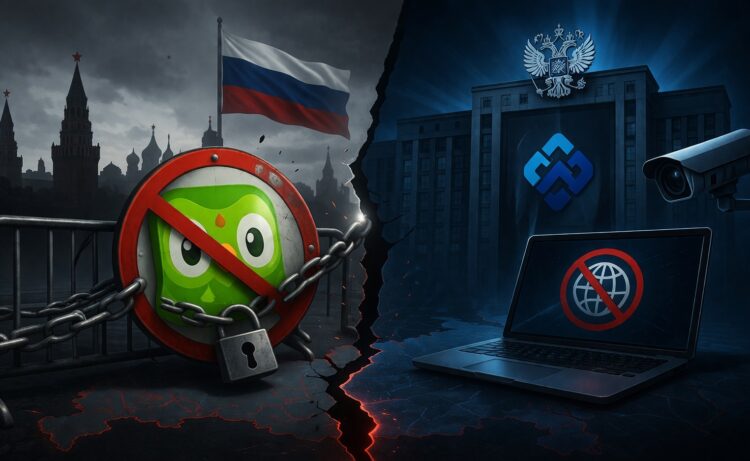 Кажется, блокировка Duolingo не за горами. Фото.