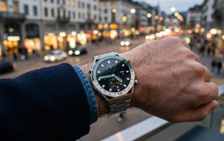 Корпус часов большой, но это скорее плюс, чем минус. Фото.