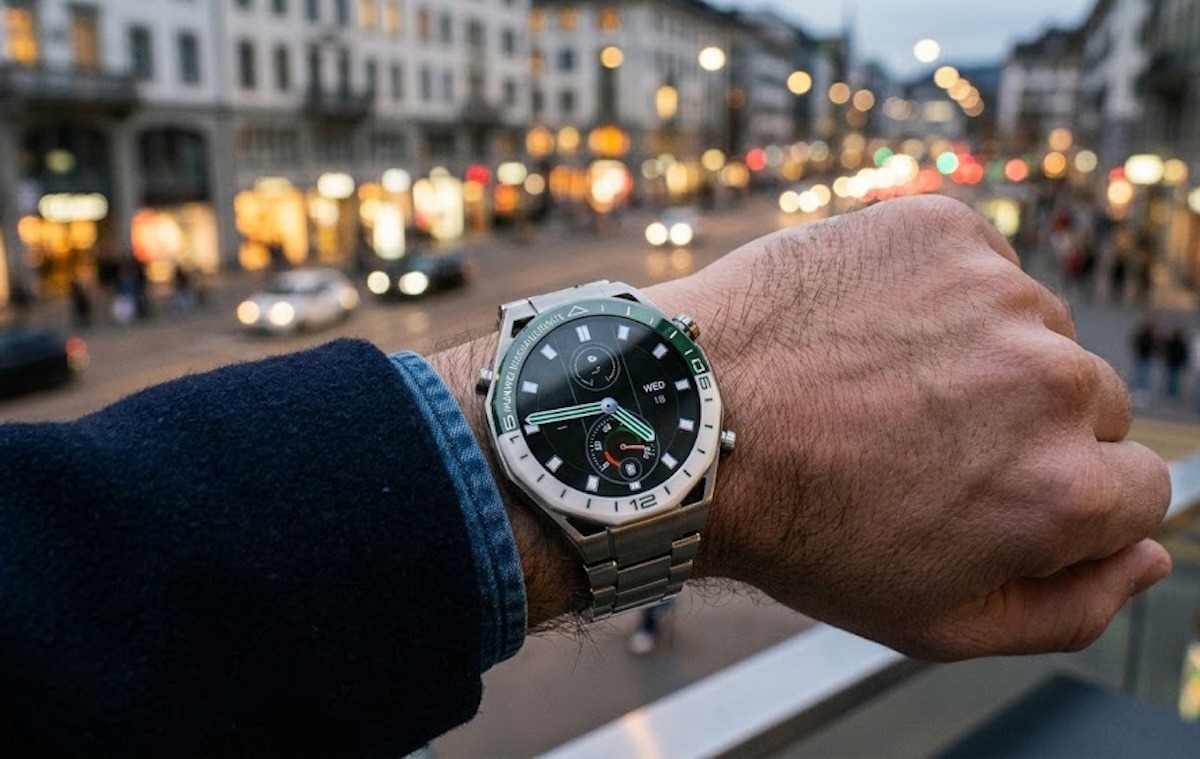 Корпус часов большой, но это скорее плюс, чем минус. Фото.