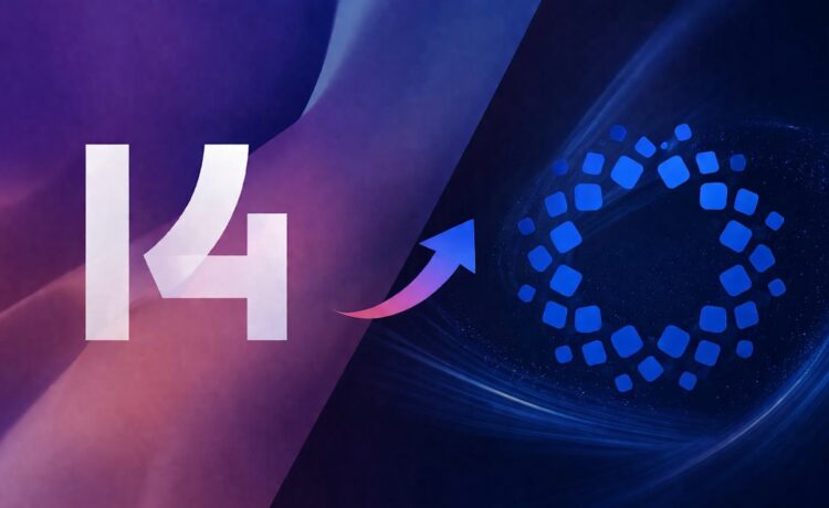 Однажды название прошивки уже меняли. Фото.