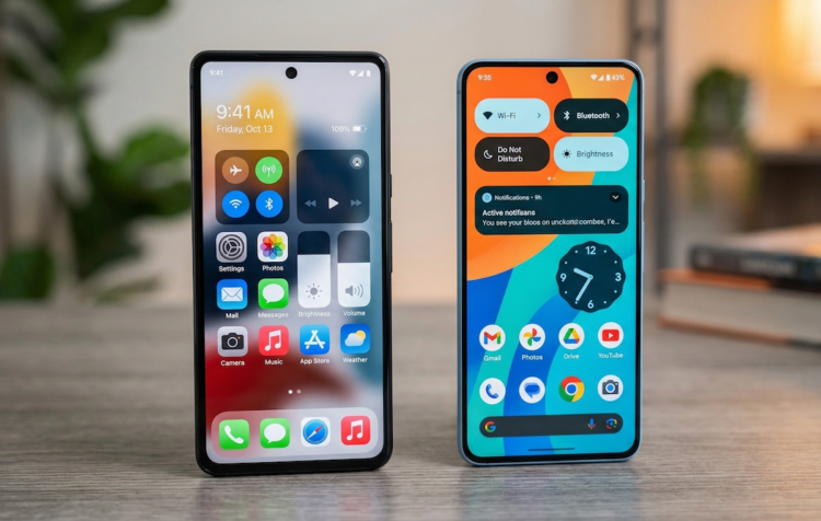 Какие Android-приложения скопировали дизайн iPhone. Смартфоны и так перестали радикально отличаться друг от друга. А тут еще и Liquid Glass подоспело. Фото.