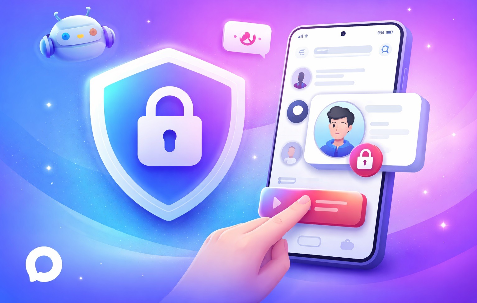 Как заблокировать человека в MAX на Android