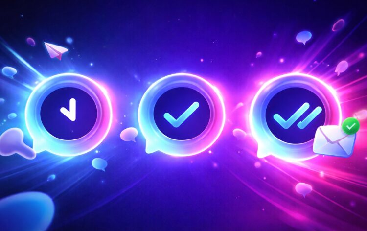 Разбираемся в галочках национального мессенджера. Фото.