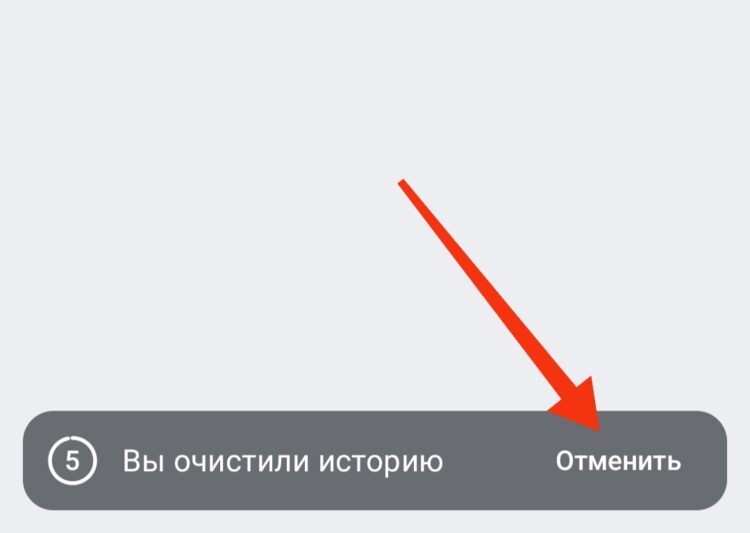 Как восстановить переписку в MAX. Отменить удаление можно в течение 5 секунд. Фото.