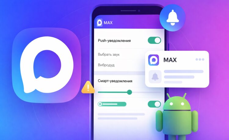 Как правильно настроить уведомления в MAX на Android. Все о настройке уведомлений в MAX. Фото.