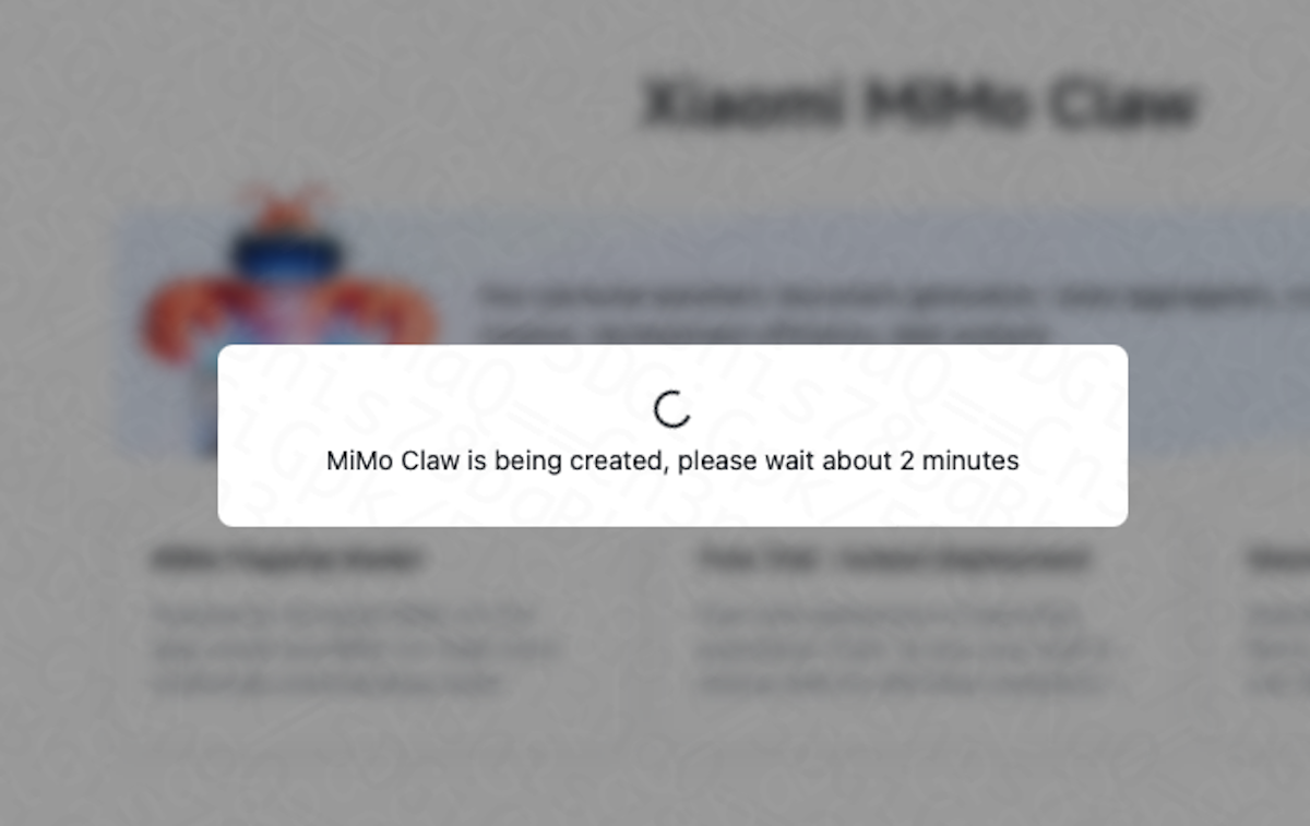 Можно ли попробовать нейросеть Xiaomi MiMo в России. Возможно, из-за большой нагрузки на старте приходится подождать, прежде чем начать пользоваться. Фото.