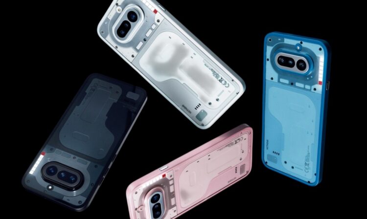Дизайн смартфонов Nothing Phone (4a). Дизайн младшего Nothing Phone (4a). Изображение: Nothing. Фото.