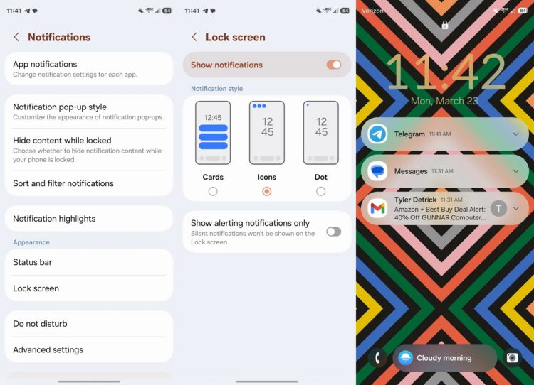 Теперь уведомления будут нормальными. Фото.