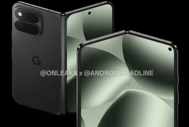 Каким будет Pixel 11 Pro Fold. Google пока не может сделать такой же тонкий смартфтон, как у конкурентов. Изображение: Android Headlines / OnLeaks. Фото.