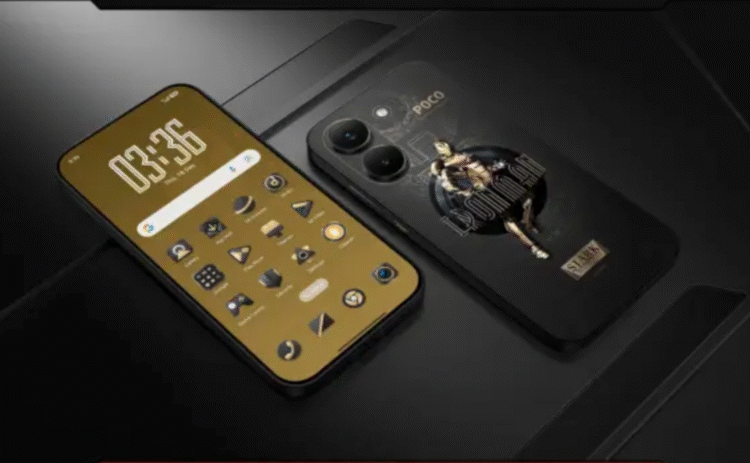 POCO X8 Pro Iron Man Limited Edition. Изображение: gizmochina. Фото.