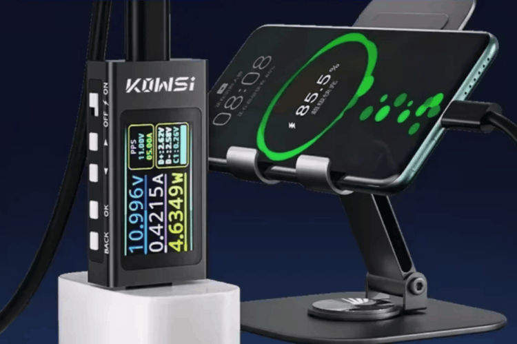 Тестер тока для зарядки. Изображение: AliExpress. Фото.