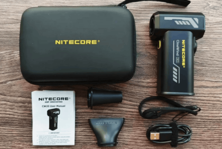 Портативный вентилятор для уборки. Изображение: AliExpress. Фото.