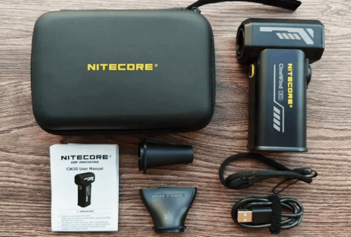 Портативный вентилятор для уборки. Изображение: AliExpress. Фото.