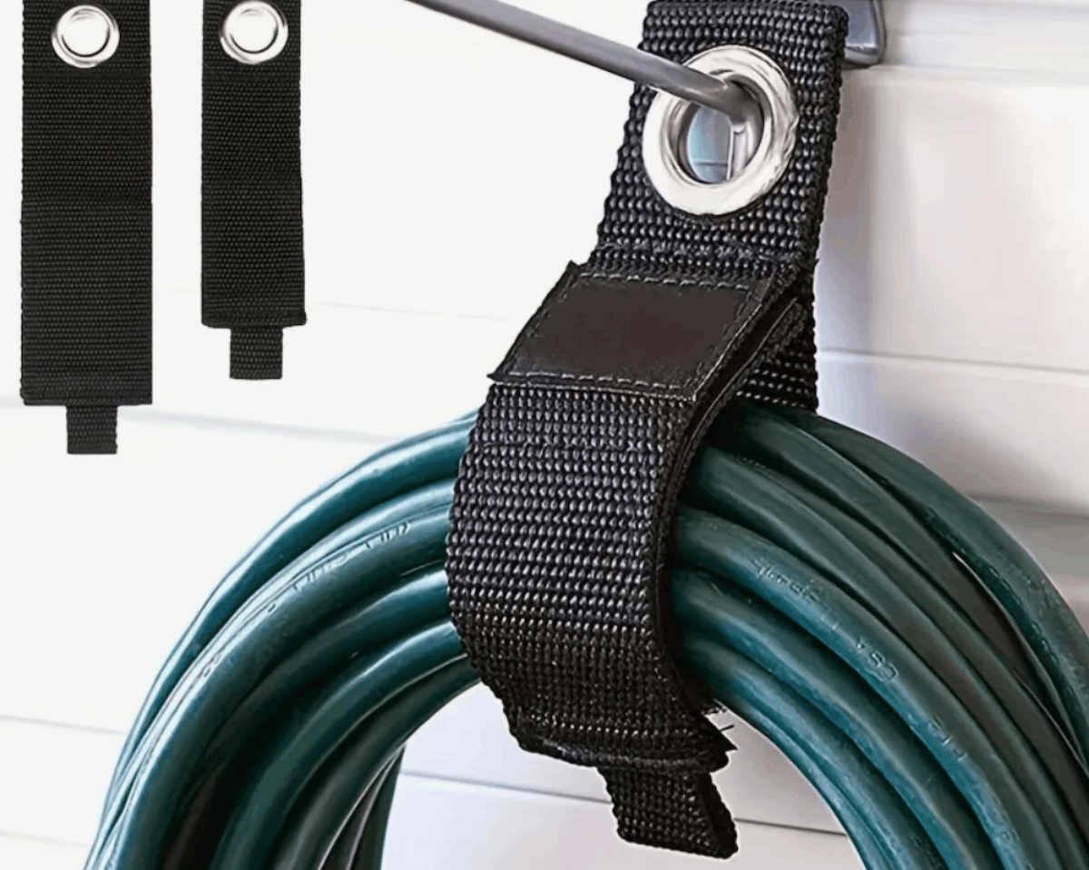 Стяжки на липучке для проводов. Изображение: AliExpress. Фото.