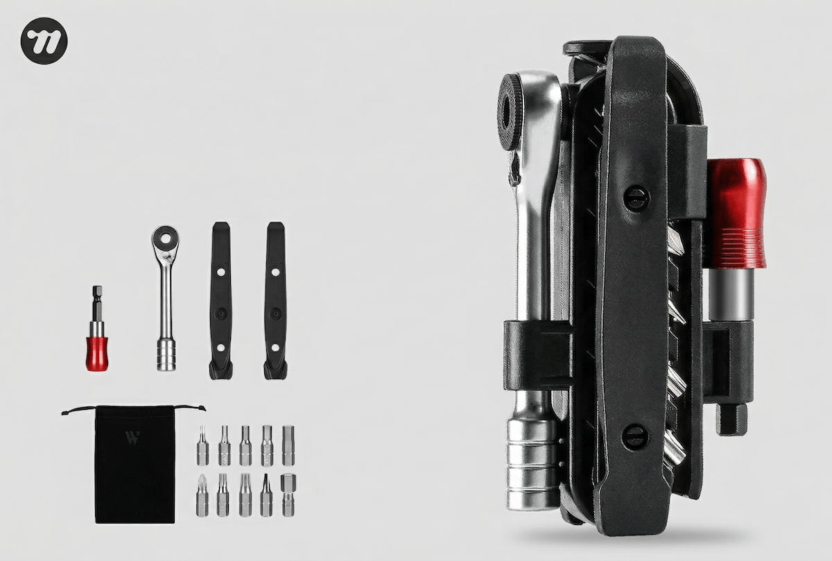 Мультитул с трещеткой для велосипеда. Изображение: AliExpress. Фото.