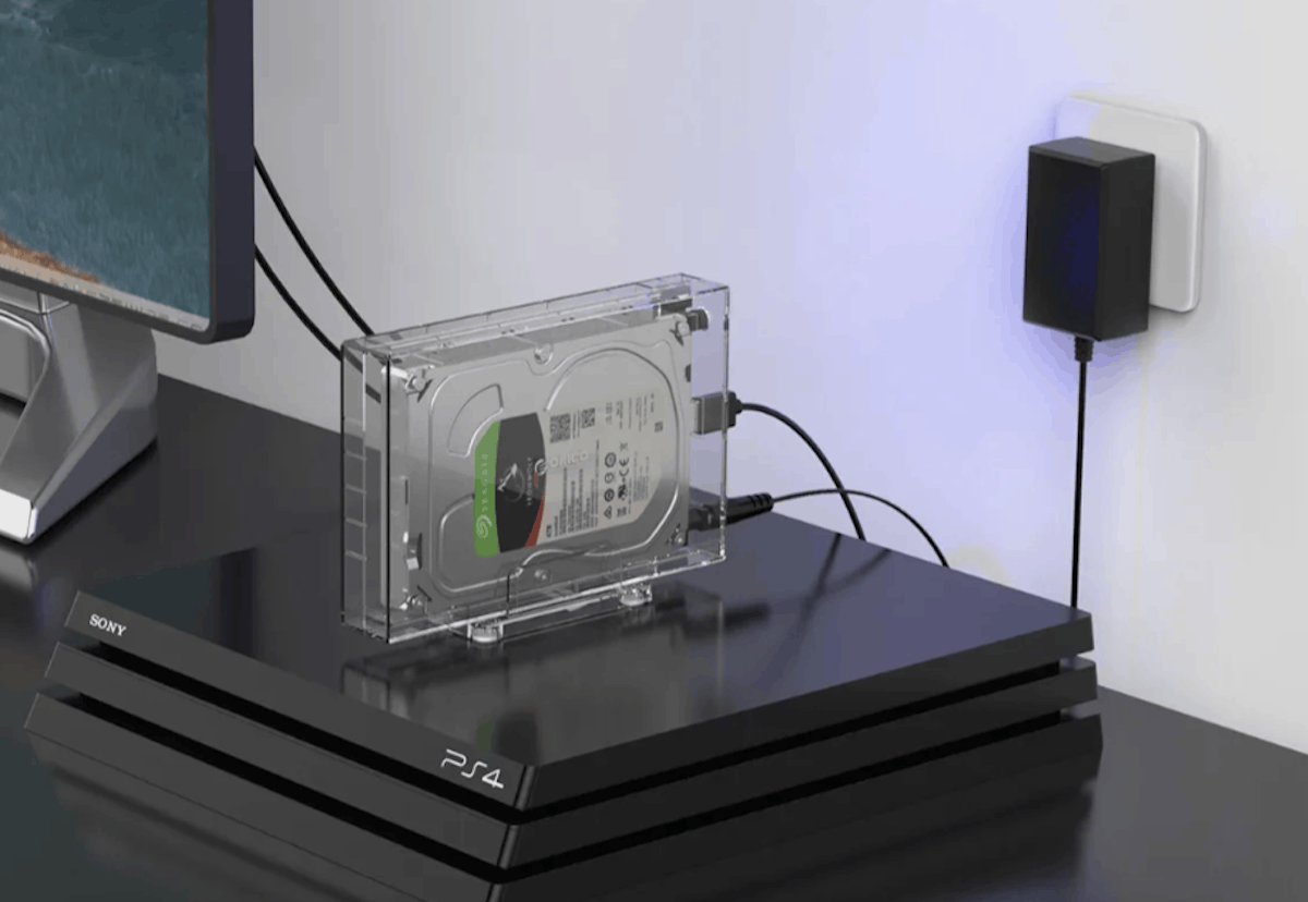 Корпус для жёсткого диска 3.5 с USB 3.0. Изображение: AliExpress. Фото.