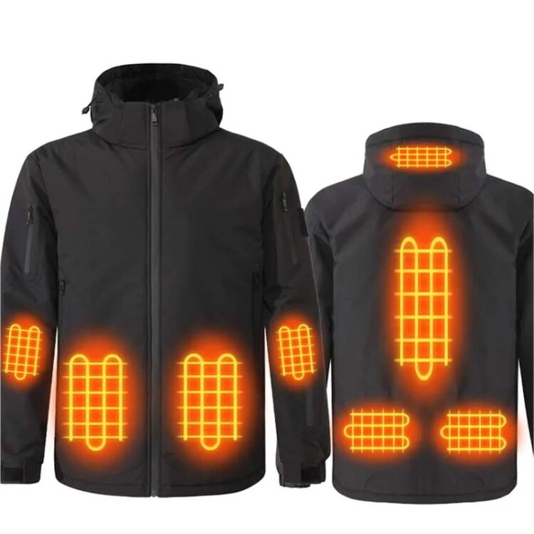 Мужская куртка с подогревом. Лучшая куртка для мужчин на зиму. Фото.