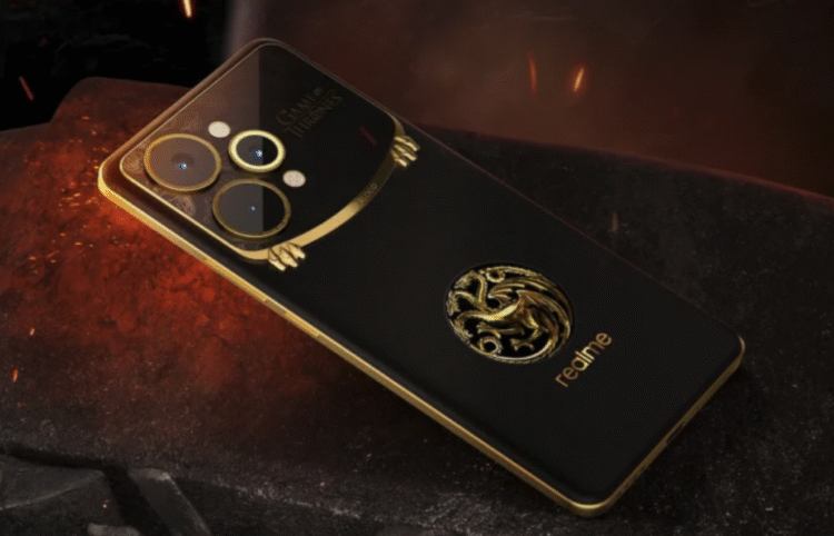 Realme 15 Pro Game of Thrones Edition. Изображение: gizmochina. Фото.