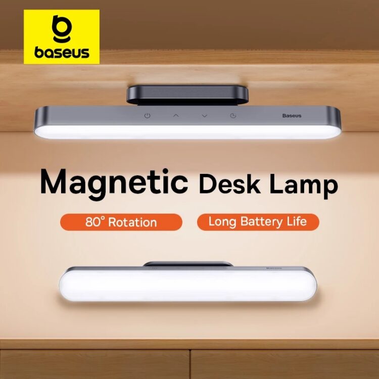 Удобная лампа, работающая от аккумулятора. Фото.