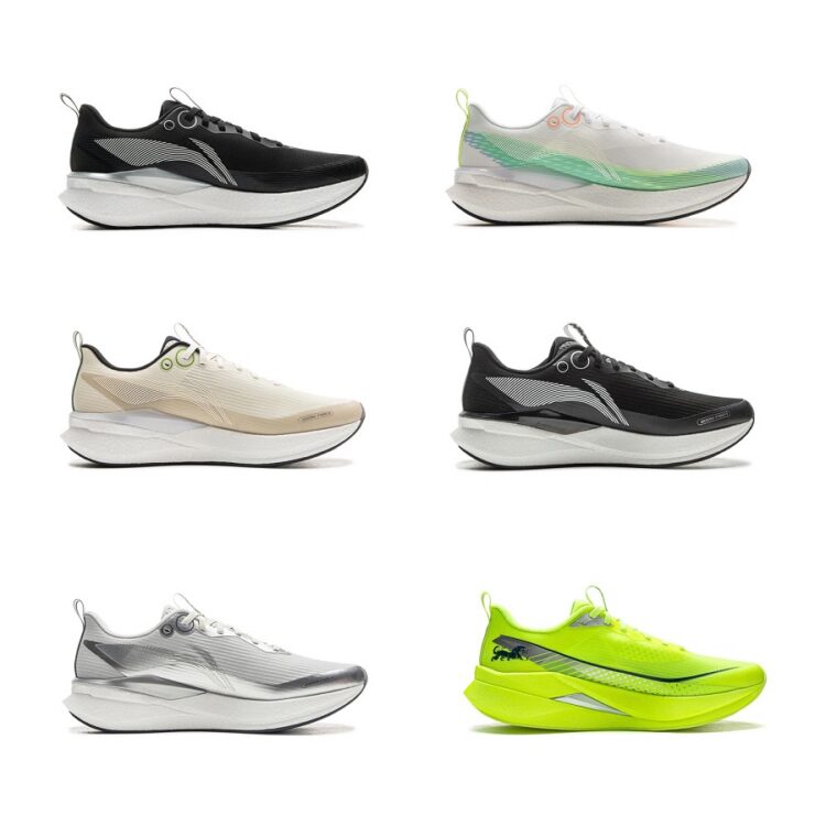 Топовые кроссовки в разных цветах. Фото.