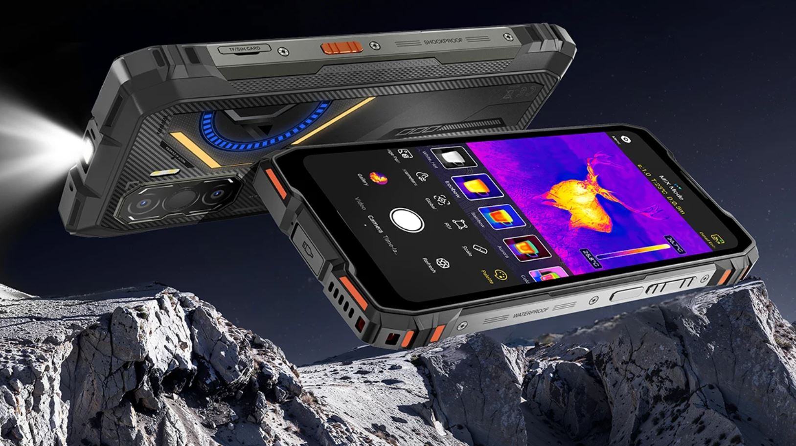 Смартфон Blackview ROCK 3 — защищённый телефон с тепловизором. Смартфон с тепловизором пригодится не только в походах! Смартфон Blackview ROCK 3 — защищённый телефон с тепловизором. Смартфон с тепловизором пригодится не только в походах! Фото.