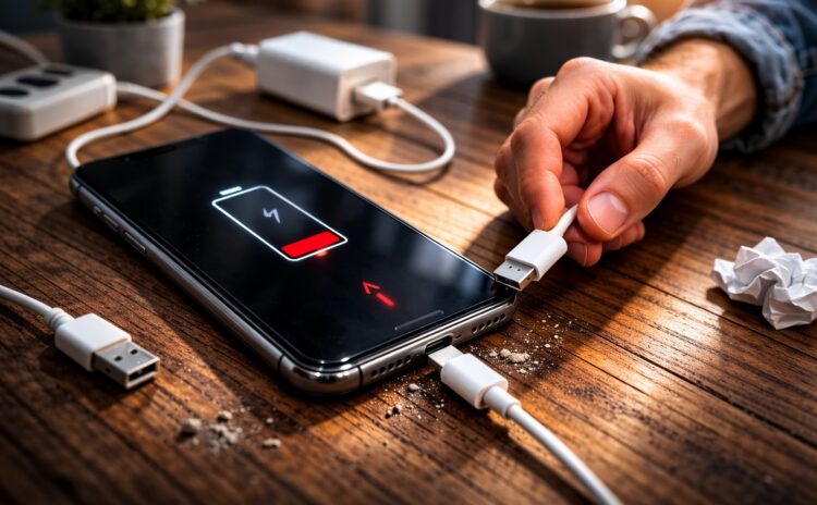 Телефон не заряжается. Что делать? Выход есть, но не всем он понравится. Фото.