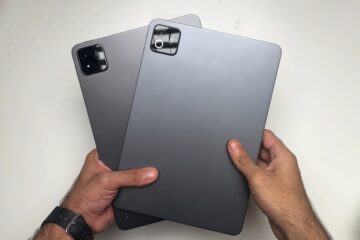 Xiaomi Pad 7 — слева, Pad 8 — справа. Изображение: Yousuf Vilayat