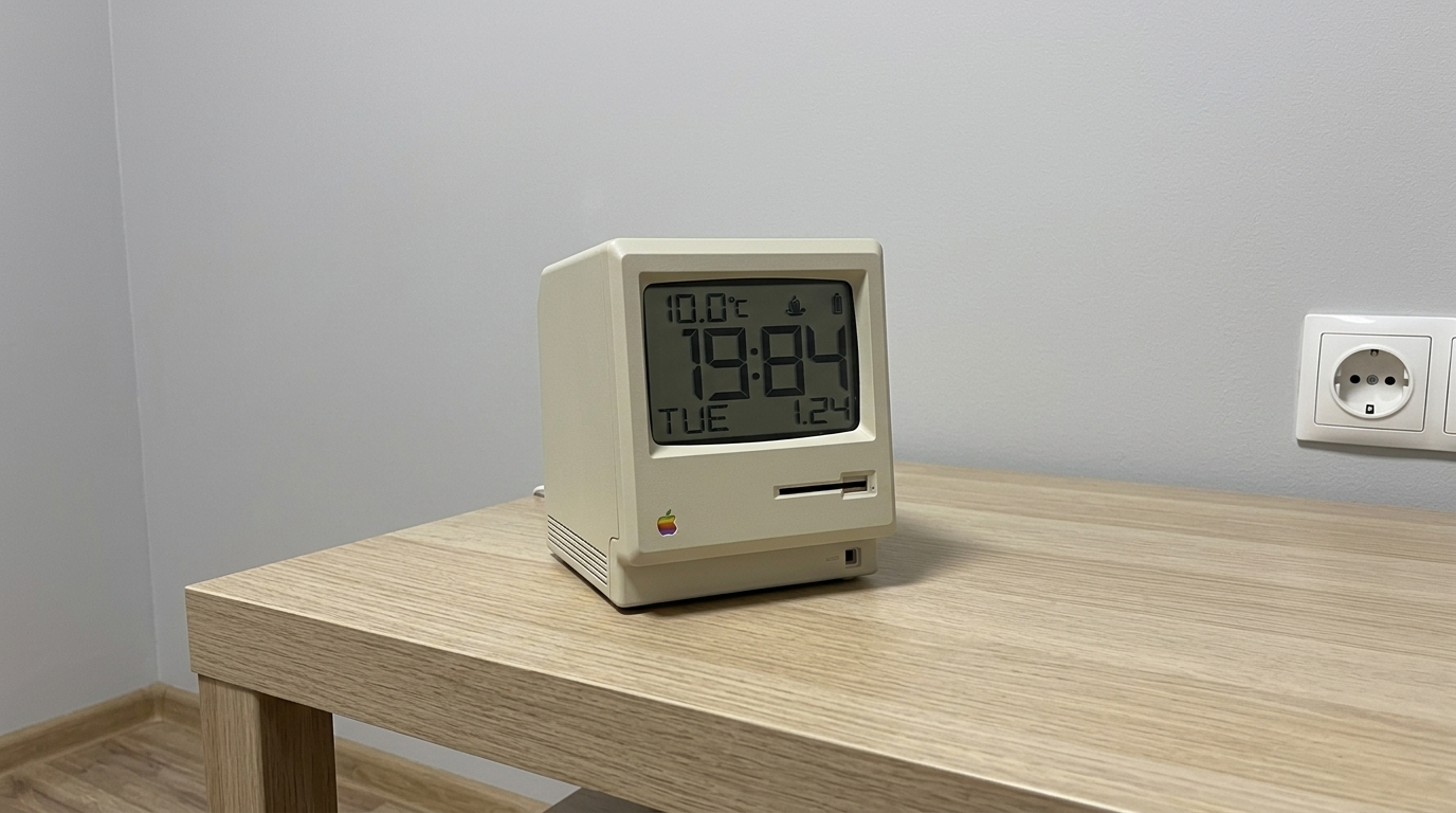 Смотришь на него и хочется запустить Oregon Trail на дискете. Фото.